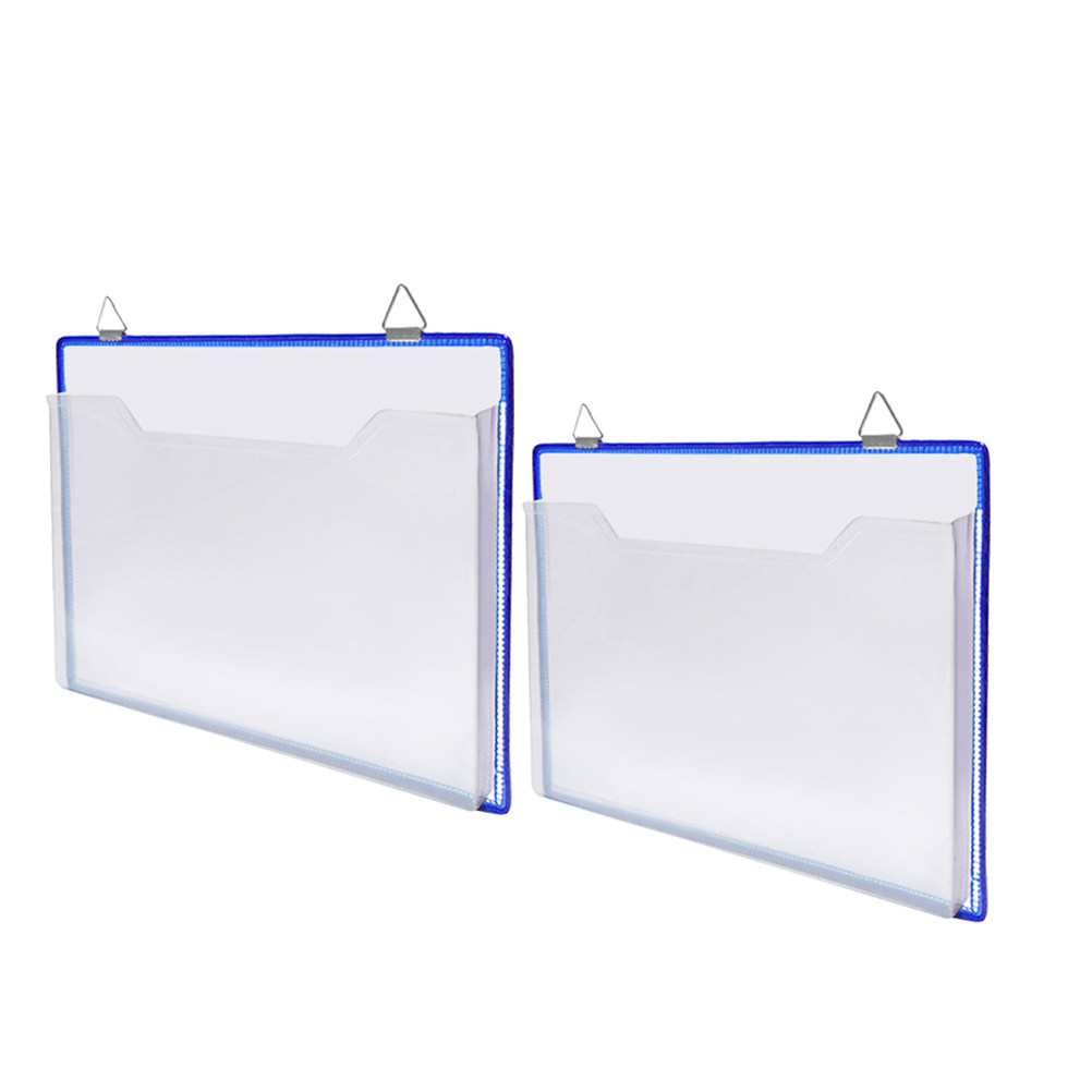 File Folder Hanging - 2 stuks plastic wandorganizer voor documenten,