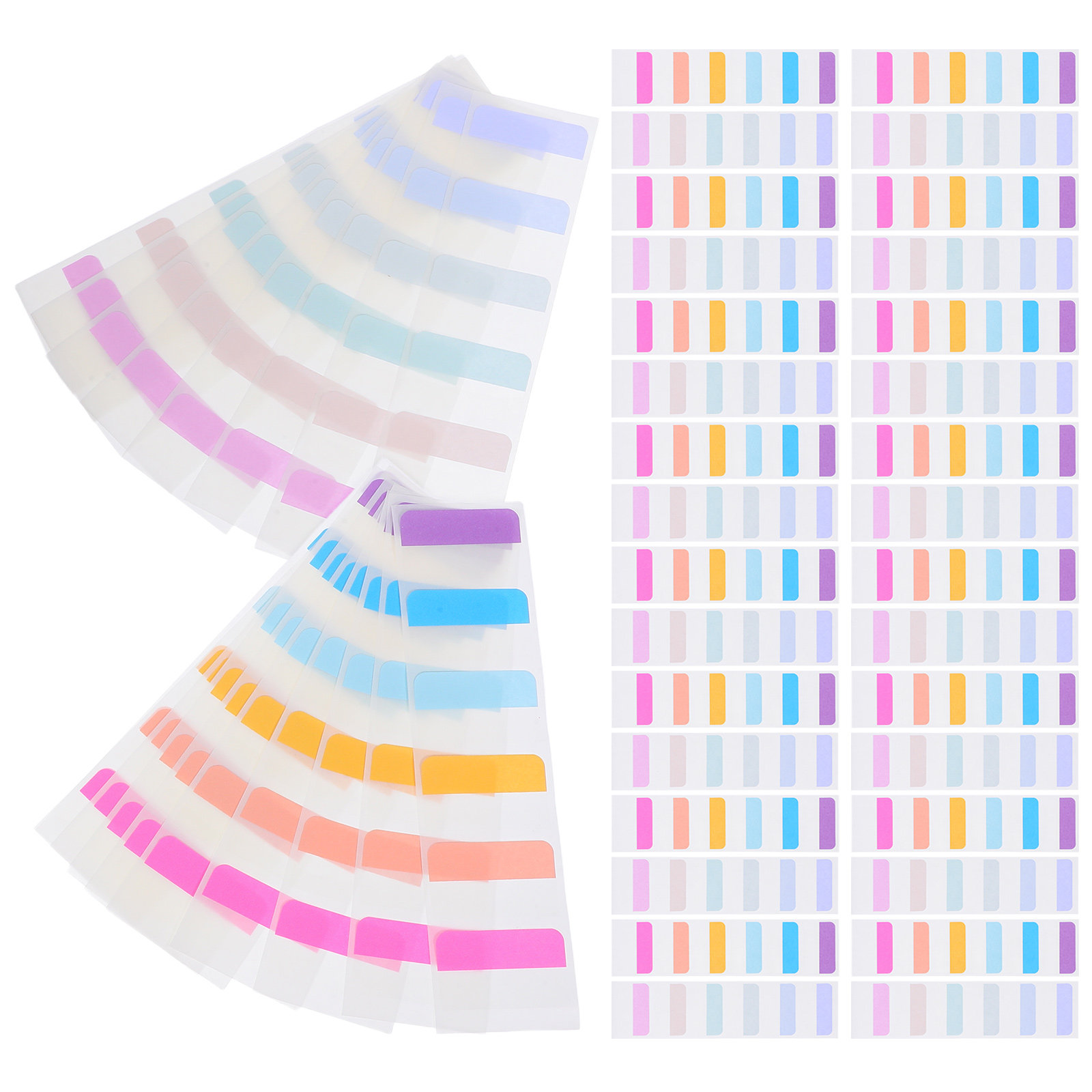 Index Tab Divider - 600 stuks, notitieboek met ringband, plastic
