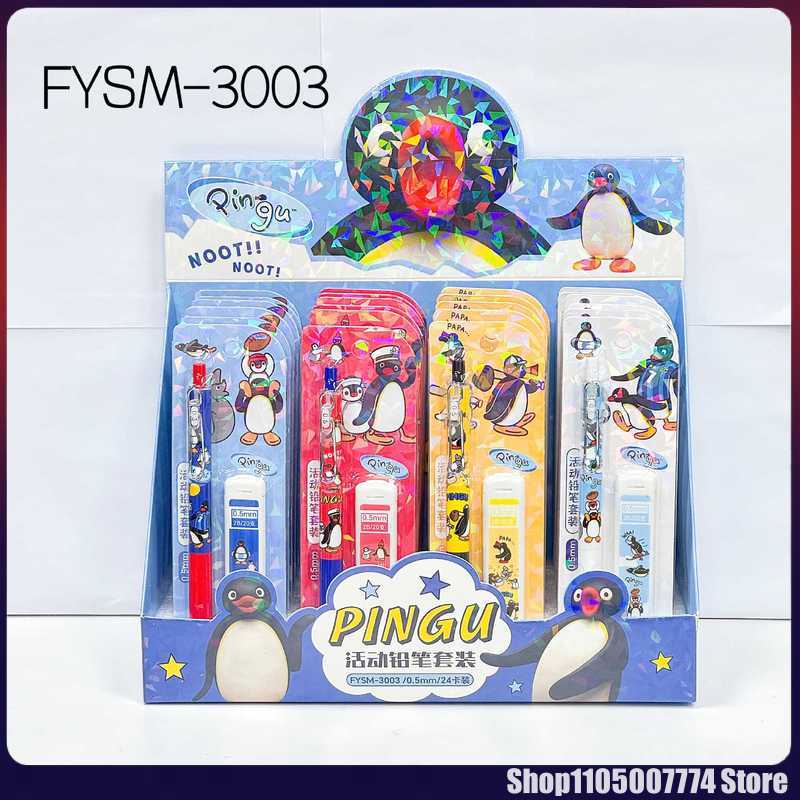 Mechanical Pencil Lead - 4/24pcs Kawaii Pingu Vulpotlood Set Briefpapier