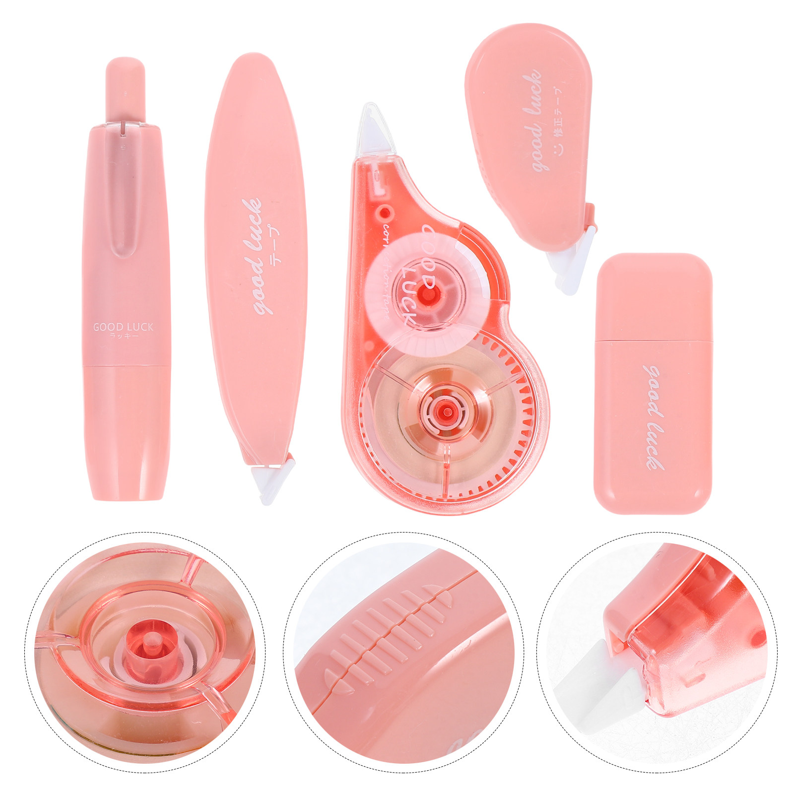 Correction Tape Roller - 5 stuks draagbare correctietape voor kantoorbenodigdheden,