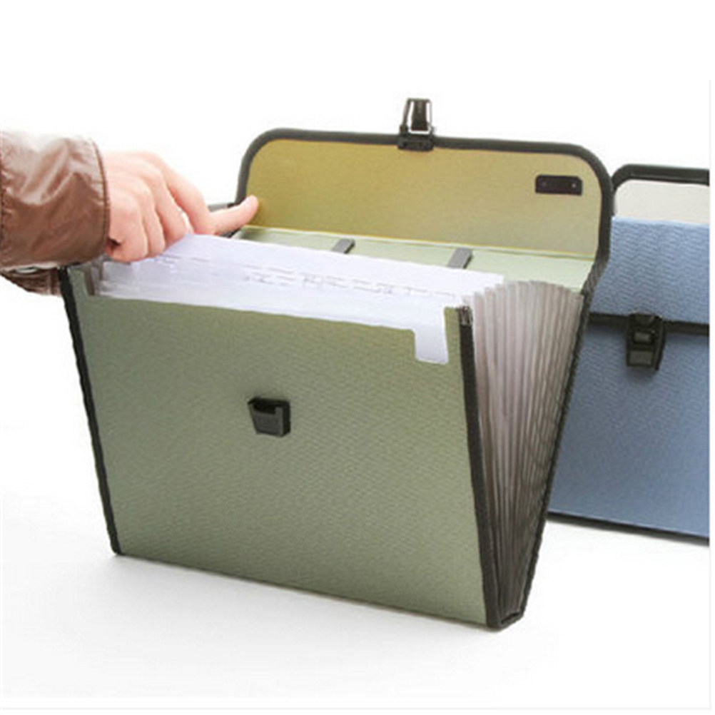 Portfolio Folder Zip - Uitbreidbare A4-map met handvat, omwikkelbare ritssluiting,