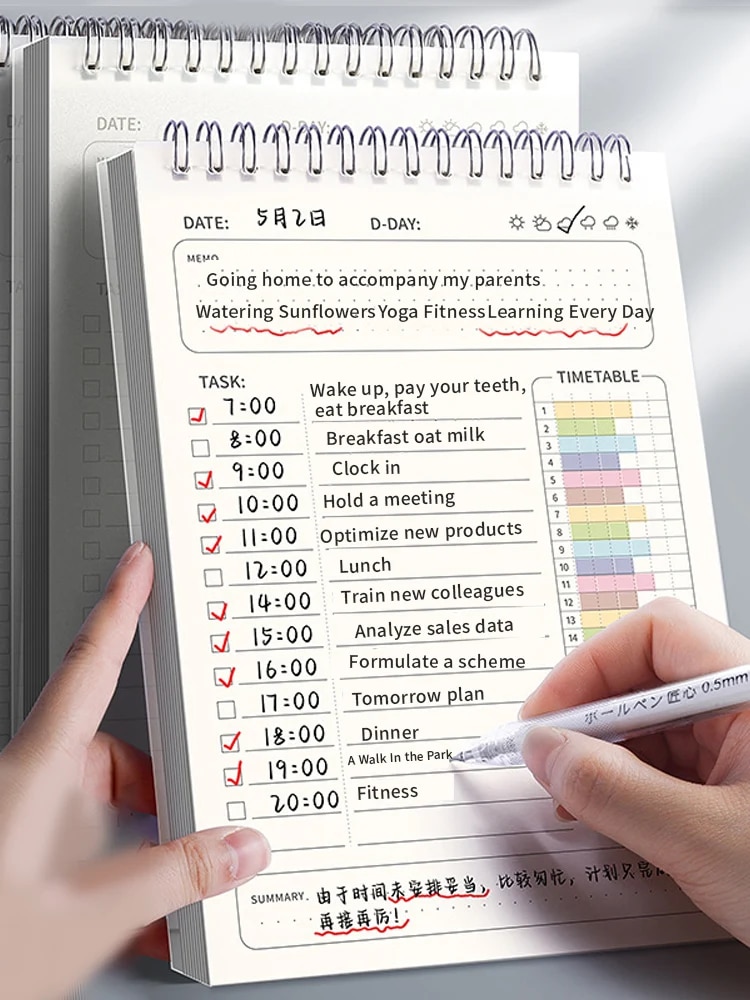 Office Stationery Supply List - 1 stuk Planner Agenda Spiraal A5