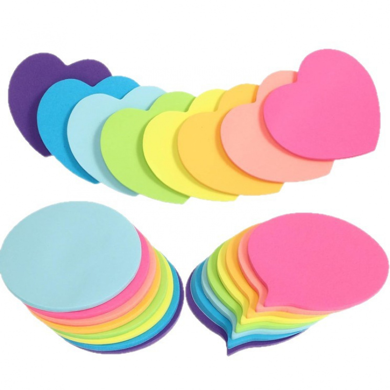 Total Stationery & Office Supply - 【3 stijlen hart memoblokken】720 vellen totaal