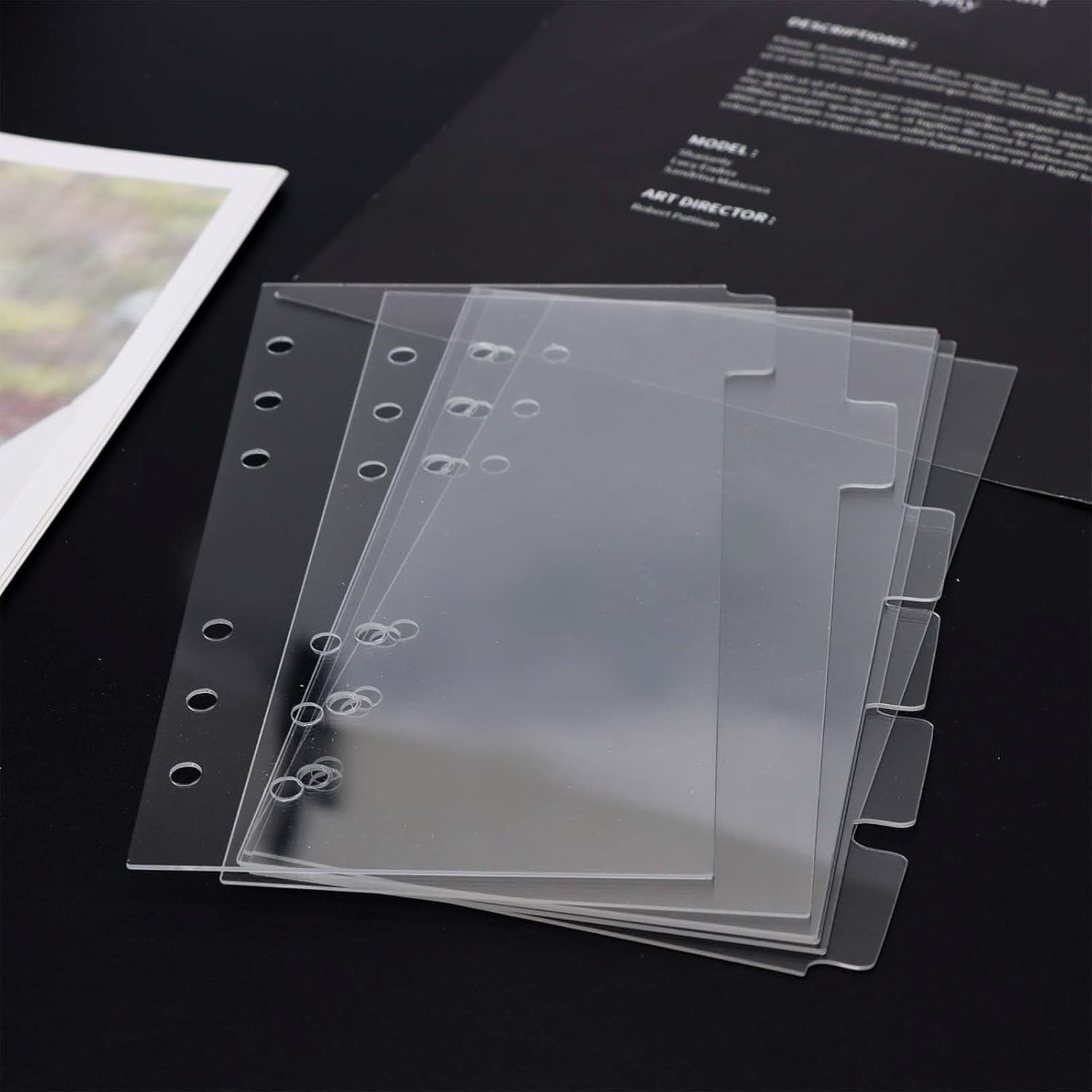 Index Tab Divider - A5/A6/A7 Binder Dividers Planner Inserts 6