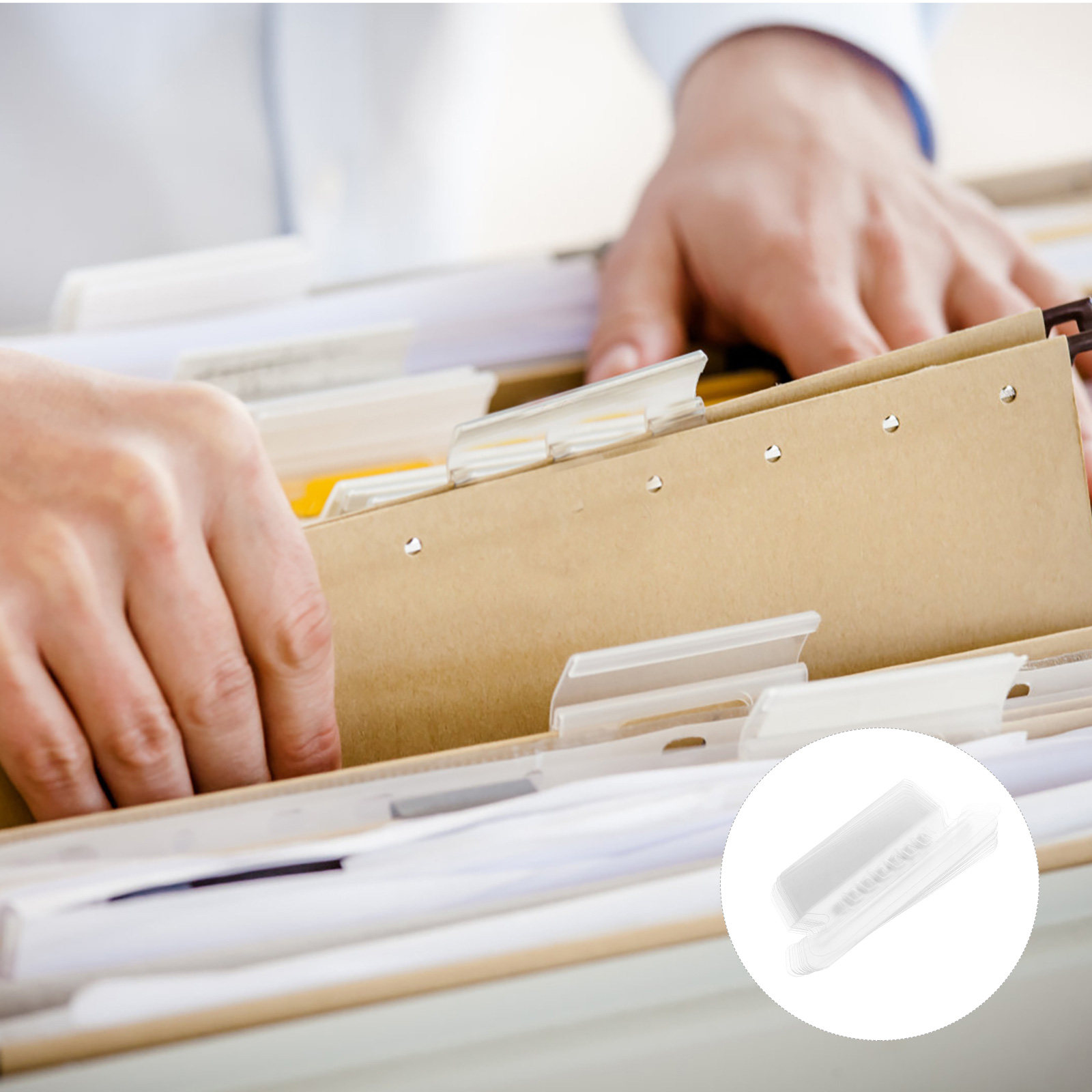 File Folder Hanging - Hangende tabbladen voor mappen, verpakking met