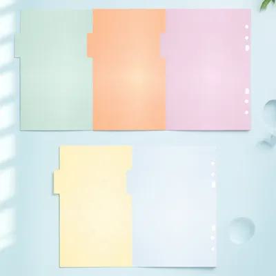 Index Tab Divider - 10 stuks kleurrijke plastic indexlabels met