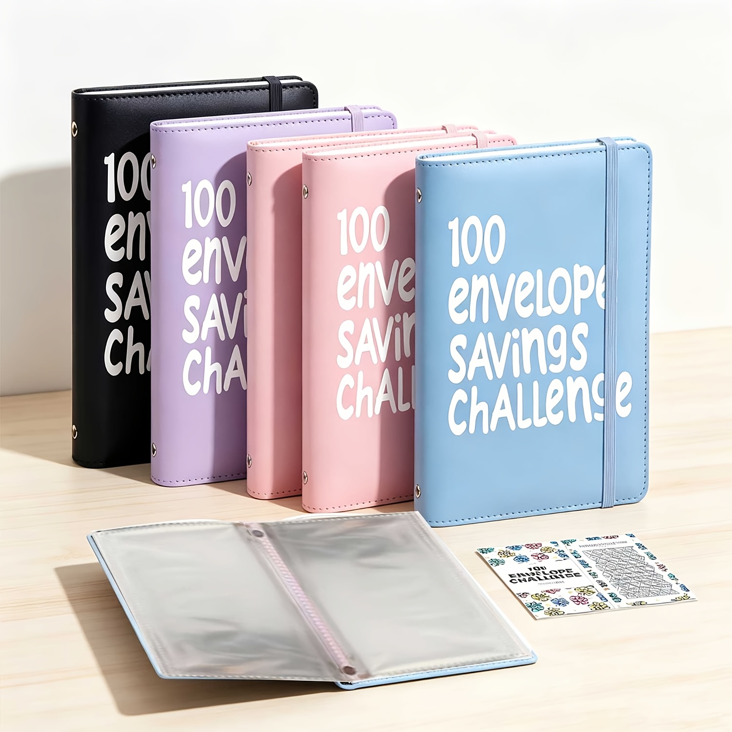 Planner Weekly Budget - Damesgeldboek, 1 losbladig spaarboek in A6-formaat,