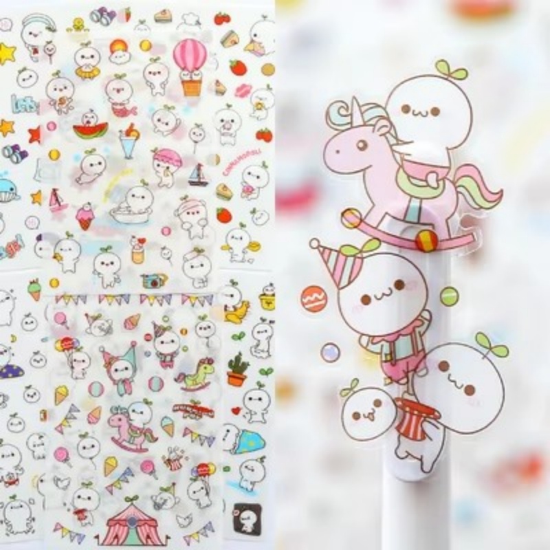 6 Vellen/Pak Cartoon Kat En Pa - Total Stationery & Office Supply recensie en prijs