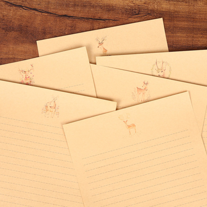 10 enveloppen, 10 vellen brief - Letter Envelope Kraft recensie en prijs