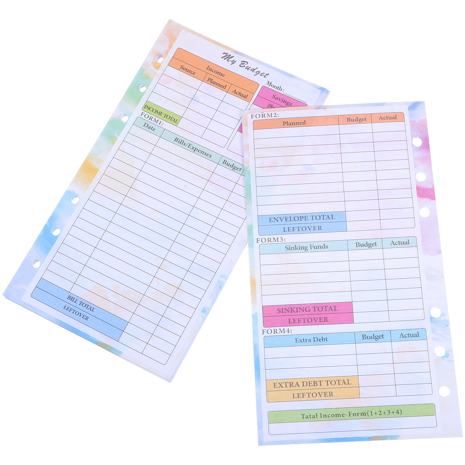 14 vellen A6 navulbare budgetp - Planner Weekly Budget recensie en prijs