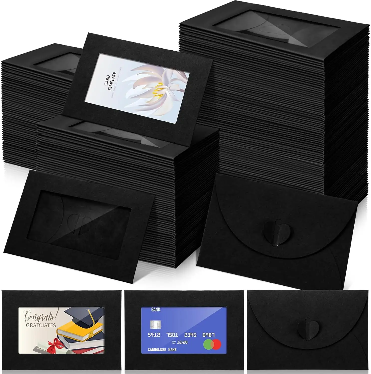 50 stks/partij 10.5X7 cm Envel - Letter Envelope Kraft recensie en prijs