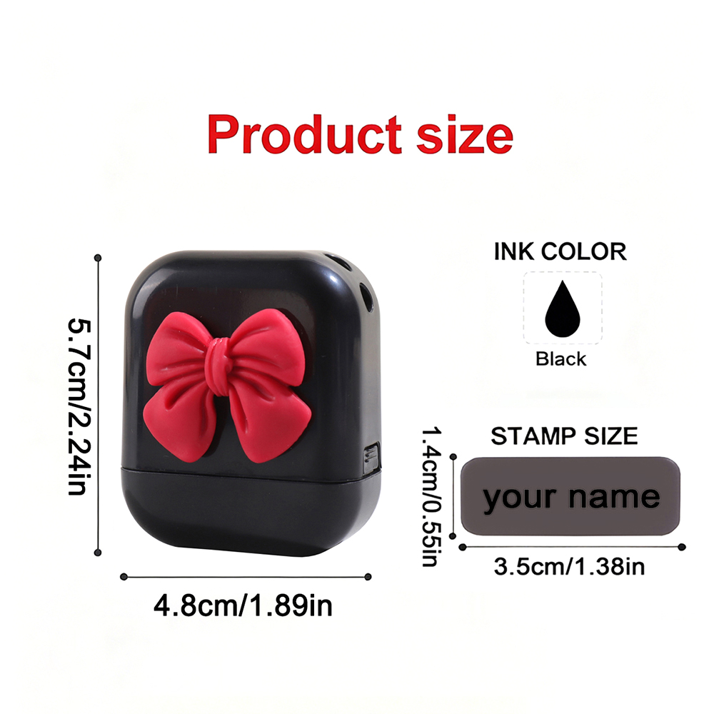 Gepersonaliseerde kinderstempe - Self Inking Stamp recensie en prijs