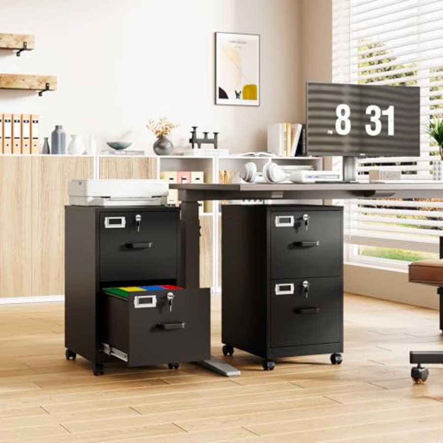 Rolbare archiefkast met 2 lade - File Folder Hanging recensie en prijs