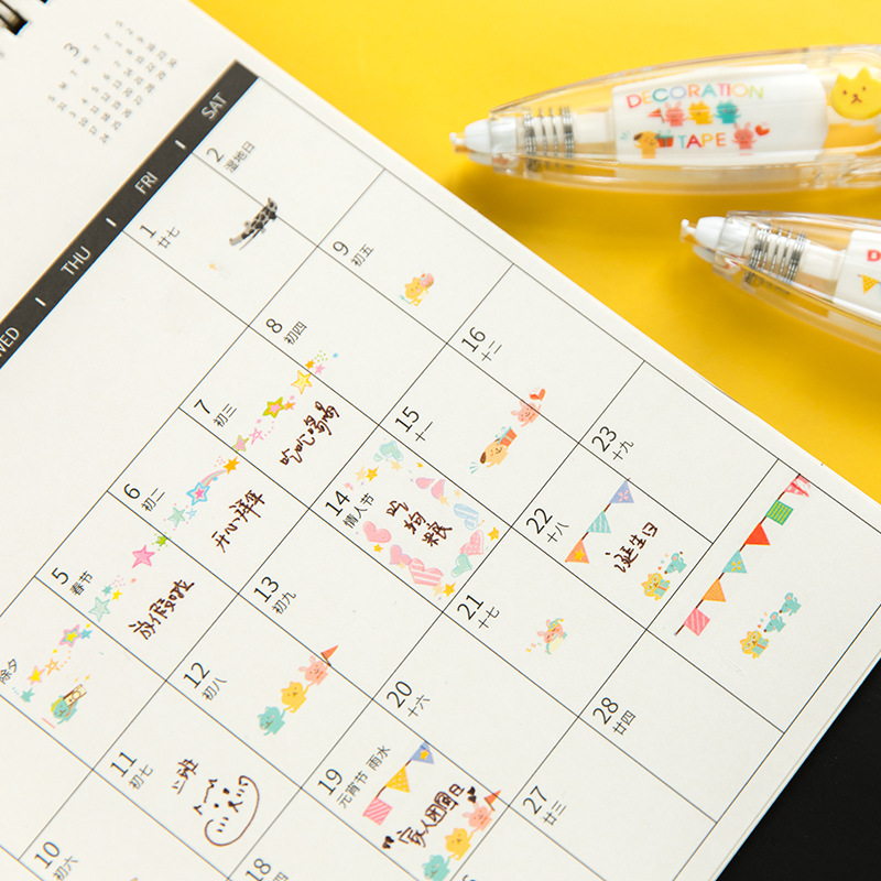 Kawaiiduck Panda Kersen Vis Ba - Correction Tape Roller recensie en prijs