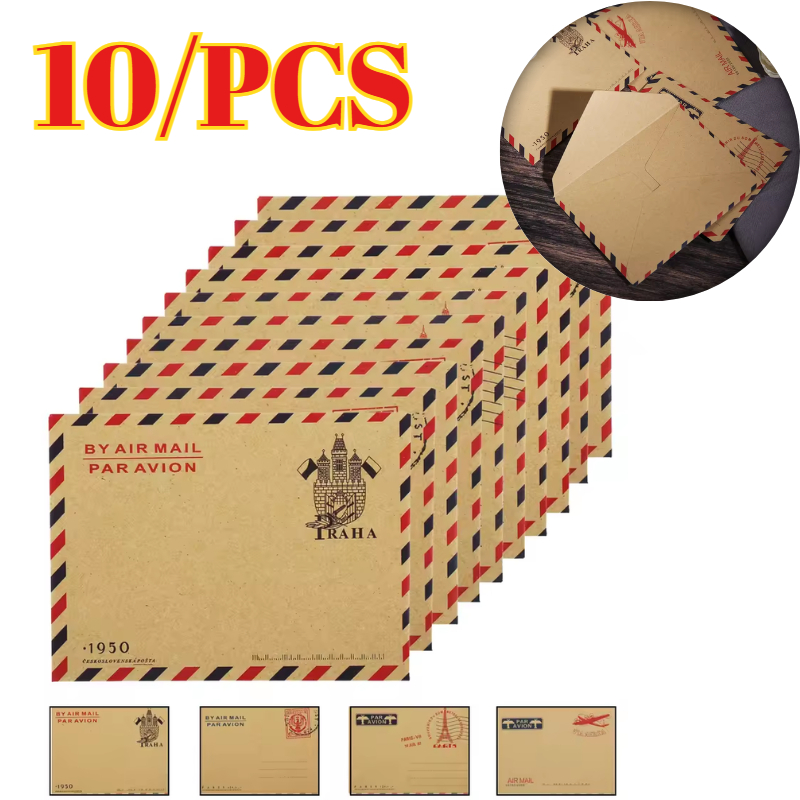 10 stuks 9,7*7,5cm Retro Popul - Letter Envelope Kraft recensie en prijs