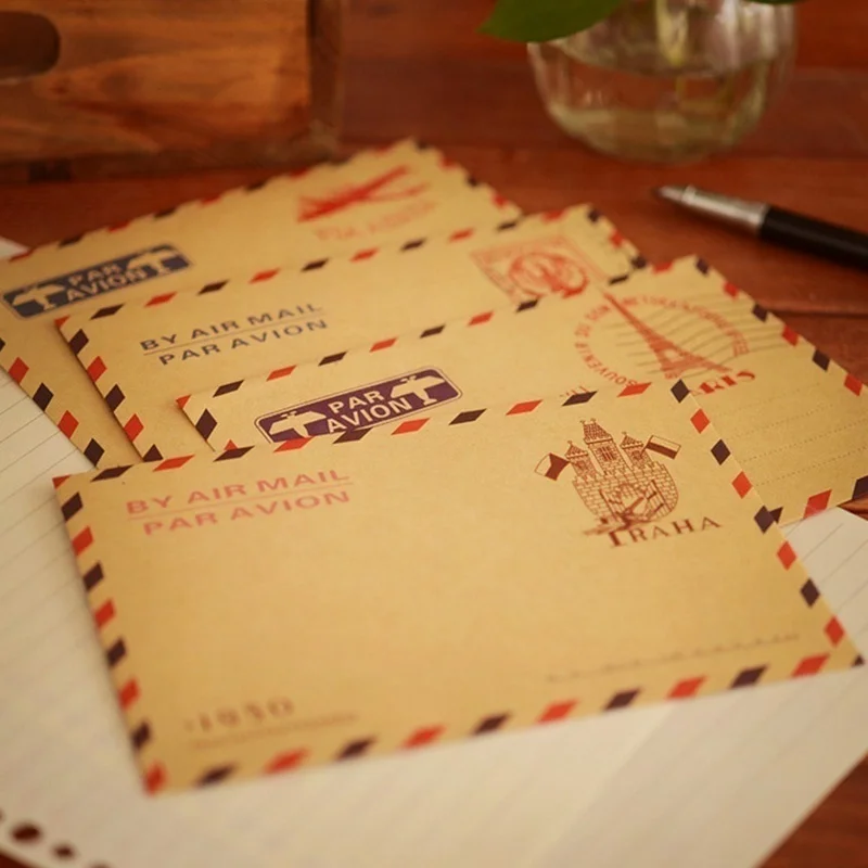 10 stuks 9,7*7,5cm Retro Popul - Letter Envelope Kraft recensie en prijs