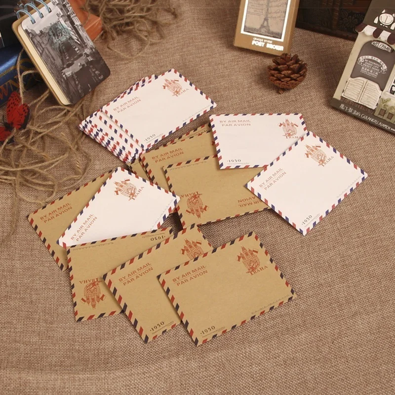 10 stuks 9,7*7,5cm Retro Popul - Letter Envelope Kraft recensie en prijs