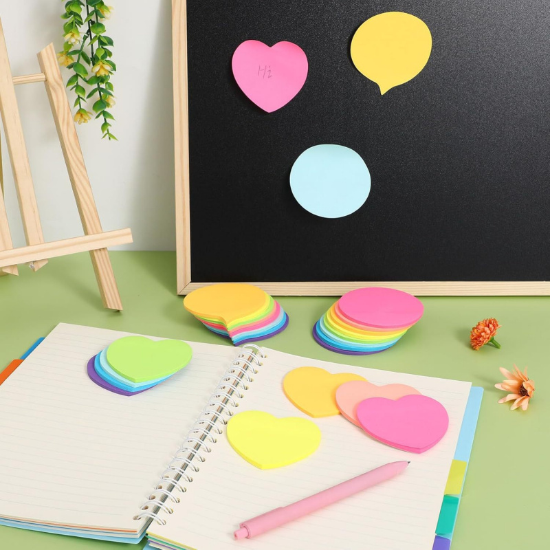 【3 stijlen hart memoblokken】72 - Total Stationery & Office Supply recensie en prijs