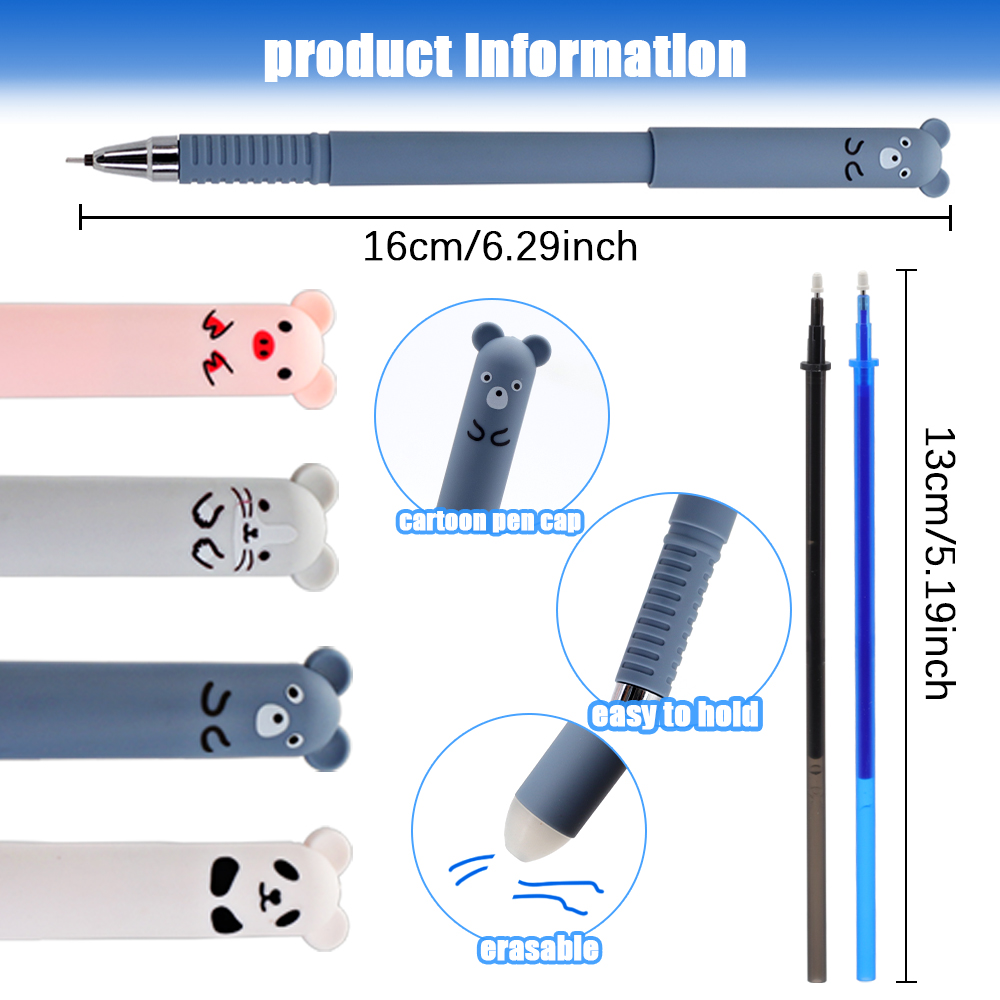 12 Stuks 0.5mm Dieren Varken B - Gel Ink Pen Set recensie en prijs