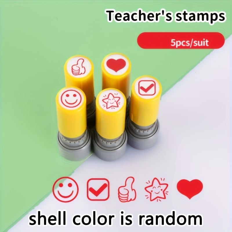 Kleurrijke Lerarenstempels 5 s - Self Inking Stamp recensie en prijs