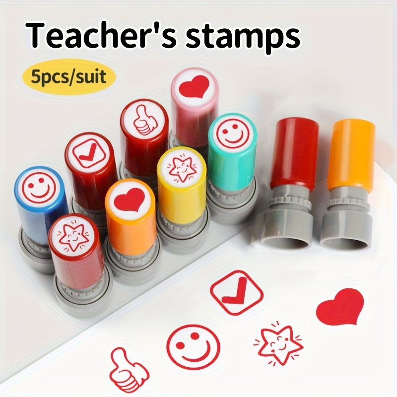 Kleurrijke Lerarenstempels 5 s - Self Inking Stamp recensie en prijs