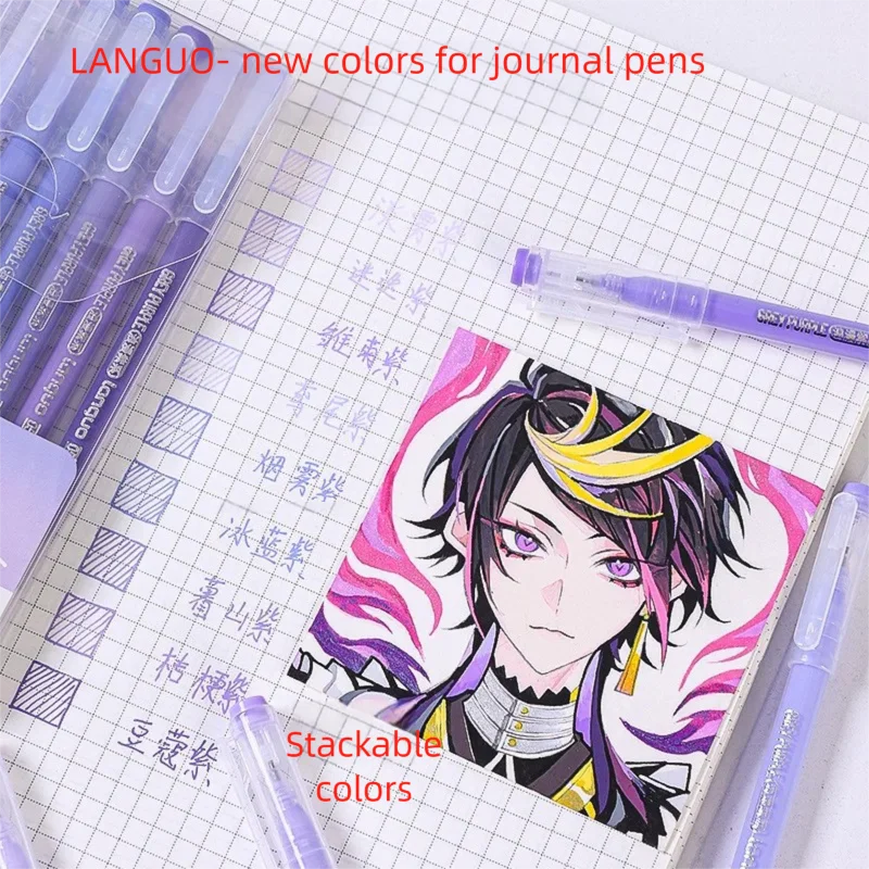 Languo 45/9 Kleuren Morandi Ge - Gel Ink Pen Set recensie en prijs