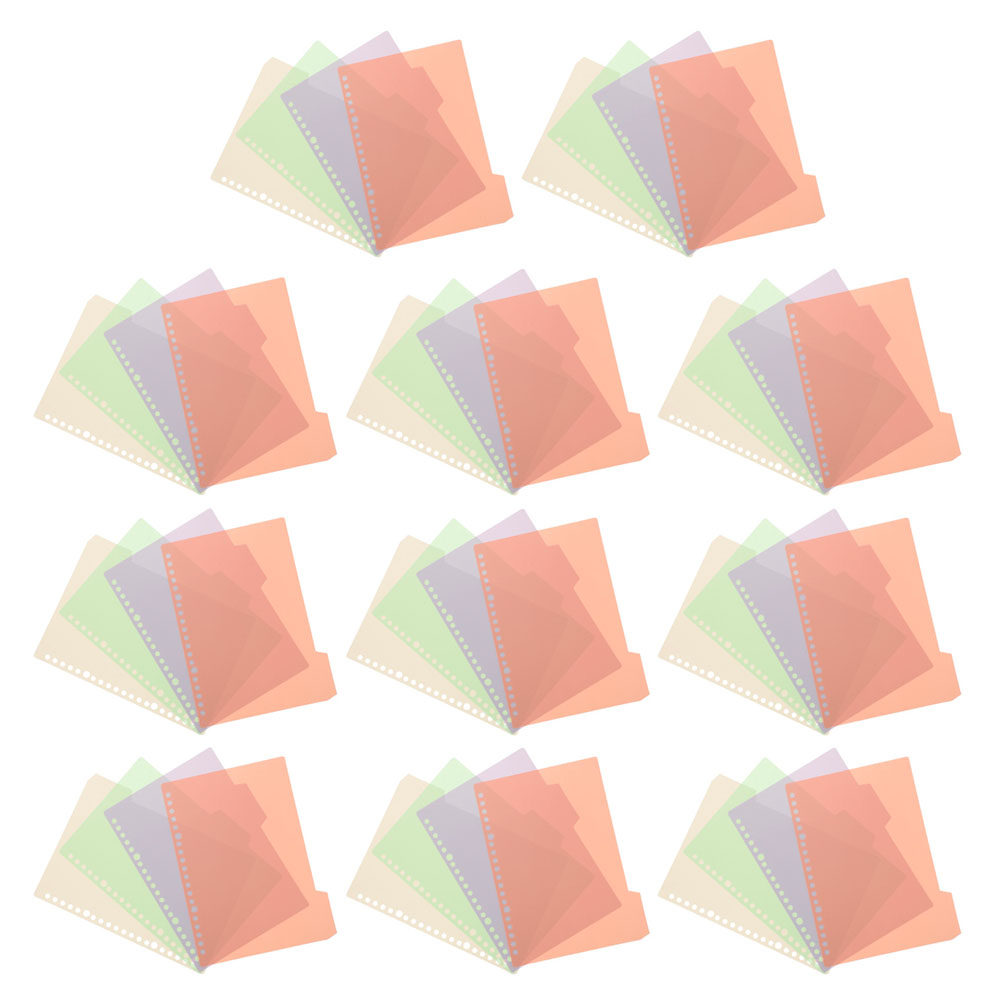 12 sets notitieboekjes met pla - Index Tab Divider recensie en prijs