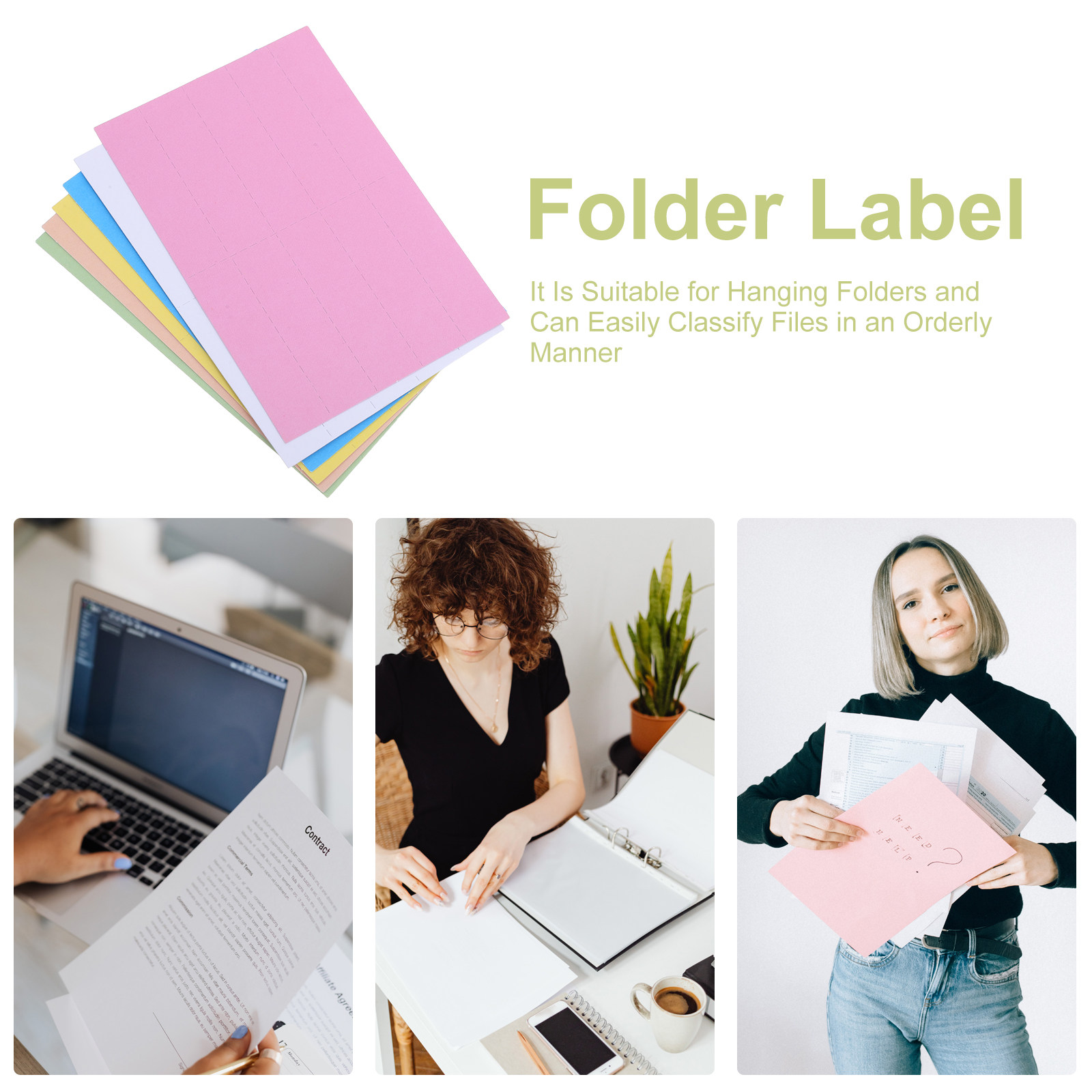 6 vellen etiketten voor bestan - File Folder Hanging recensie en prijs
