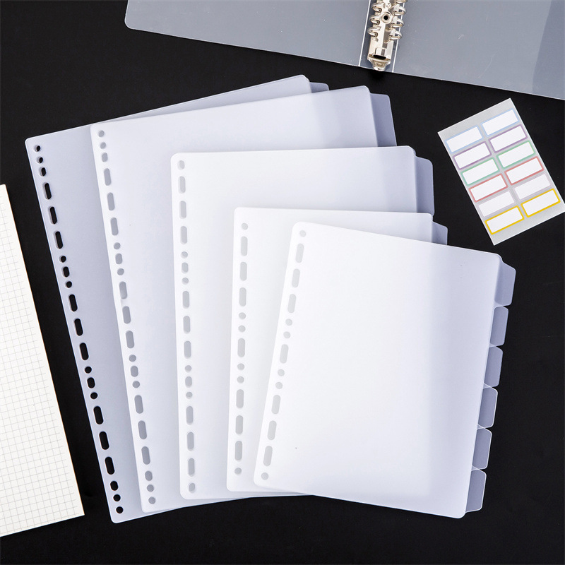 A4 A5 B5 Binder Verdelers Gene - Index Tab Divider recensie en prijs