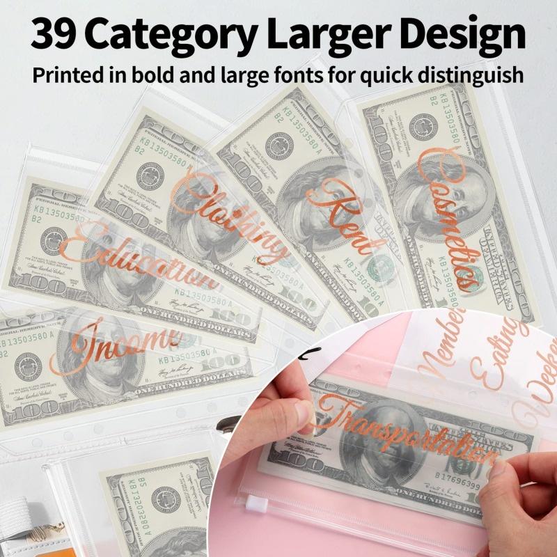Zacht lederen map Budgetplanne - Planner Weekly Budget recensie en prijs