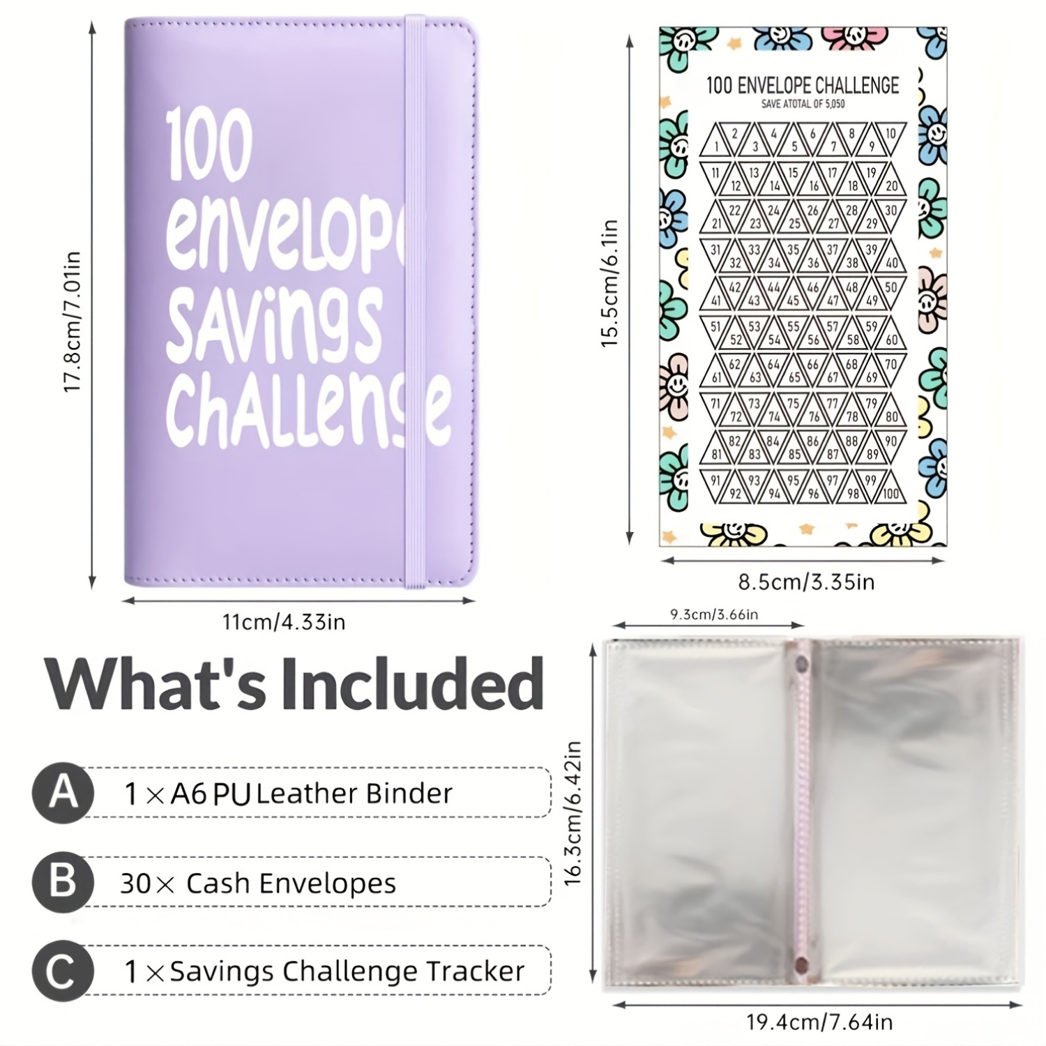 Damesgeldboek, 1 losbladig spa - Planner Weekly Budget recensie en prijs