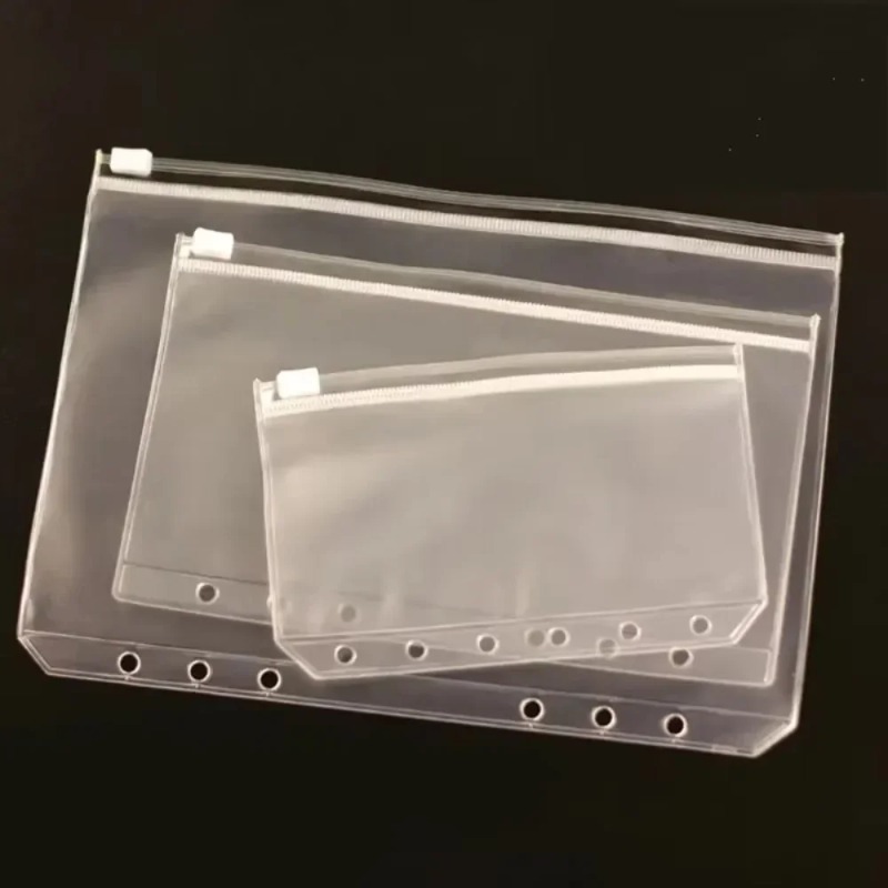 10 stuks transparante PVC-rits - Portfolio Folder Zip recensie en prijs