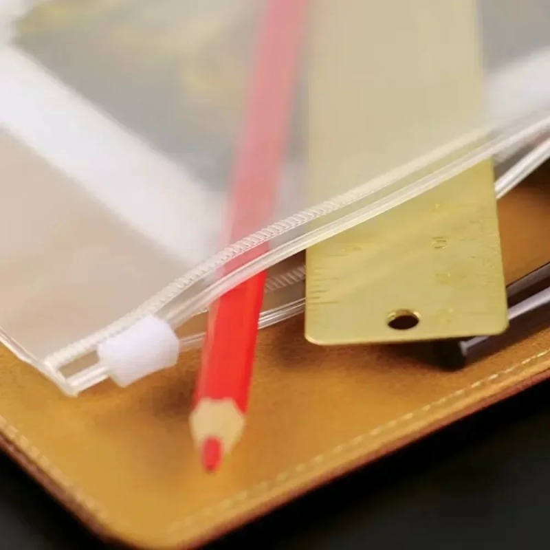 10 stuks transparante PVC-rits - Portfolio Folder Zip recensie en prijs
